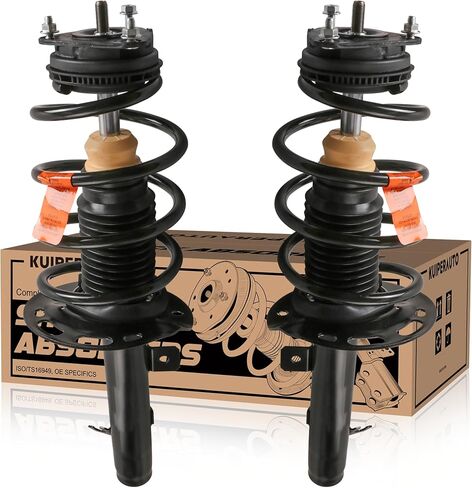 Front Struts w/Coil Spring and Shocks Complete Assembly Compatible for 2013-2018 Ford Focus Struts Suspension Kit - Replace 172908 172907 349194 (8pcs) in Kuwait