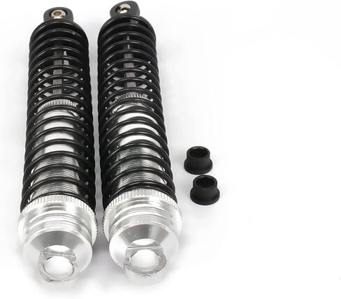 RC Absorber 140 مم ، مثبط RC القابل للتعديل للزيت ، مجموعة 1/8 RC Car Truck HSP HPI LOSI محوّرات الأجزاء القفزة 4pcs/set (Silver) in Kuwait