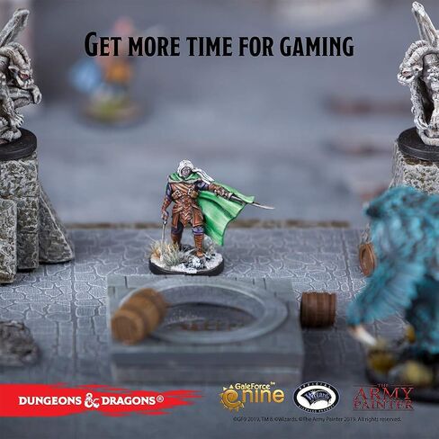 The Army Painter Dungeons and Dragons Nolzur’s Marvelous Pigments Underdark Paint Set, 10 Acrylic Paints Roleplaying, Boardgames, Wargames Miniature Model Painting in Saudi Arabia