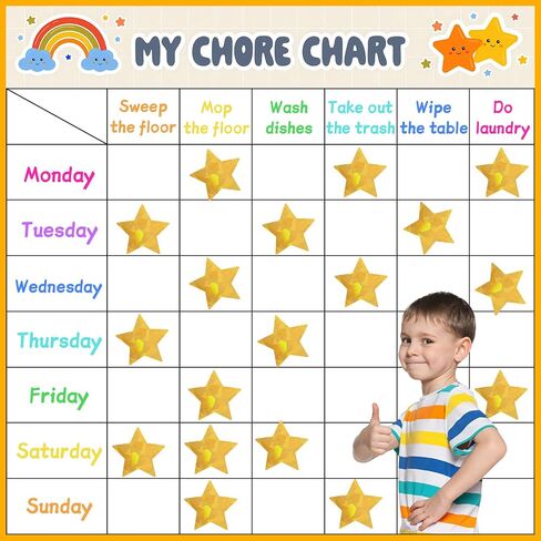 Star Stickers for Kids Reward, 1000 pcs Holographic Gold Star Stickers, 2 Rolls Sparkly Foil Star Stickers for Behavior Chart, Student Planner, School Classroom Students Teacher Supplies (1 inch) in Kuwait