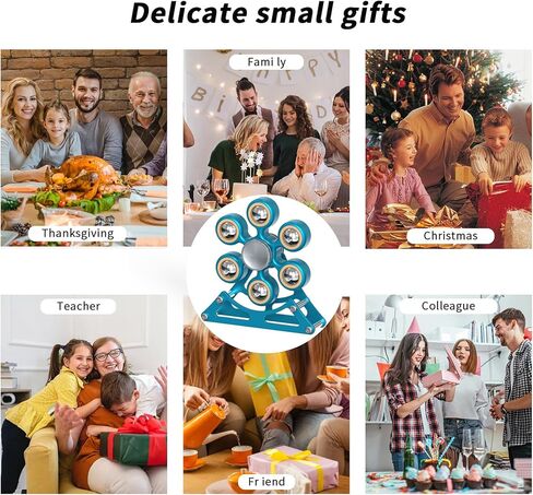 Desk Toys for Fidget Ferris-Wheel-Spinner: 4mins Kinetic-Spinning Cool-Gadgets, Cool-Stuff Thing Toy for Office School Home Man Women Christmas, Stress-Relief Game Gifts for Adult Teen Children Kid in Kuwait