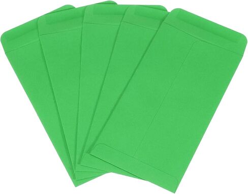 uxcell 50 Pcs Invitation Envelopes, 3.5 x 6.5 Inch Self-Adhesive Greeting Card Envelopes with Gummed Seal for Greeting Card, Wedding Invitations, Parties, Letter Mailing (Dark Green) in Saudi Arabia
