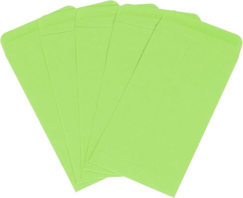 uxcell 50 Pcs Invitation Envelopes, 3.5 x 6.5 Inch Self-Adhesive Greeting Card Envelopes with Gummed Seal for Greeting Card, Wedding Invitations, Parties, Letter Mailing (Dark Green) in Saudi Arabia