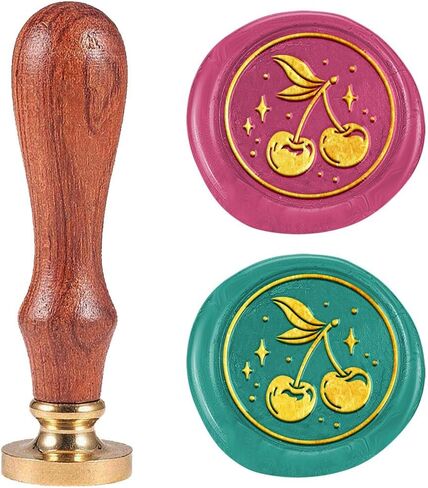 Otter Wax Seal Stamp Animals Wax Stamps 25mm/1inch Removable Brass Sealing Stamp Head with Wooden Handle Retro Wax Sealing Stamp for Gift Wrap Envelopes Greeting Cards Decoration in Kuwait