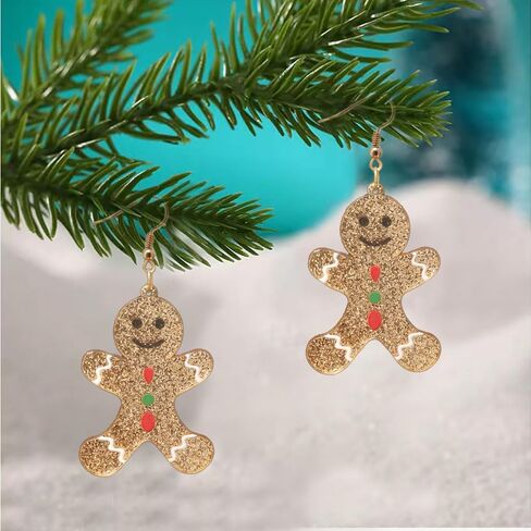 St. Patrick's Day Shamrock Dangle Earrings Gold Pleated Green Layered Lucky Clover Earrings Irish St. Patricks Day Jewelry Gift For Women Girls in Saudi Arabia