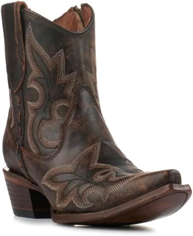 Corral Western Embroidery & Zipper Ankle Boot in Kuwait