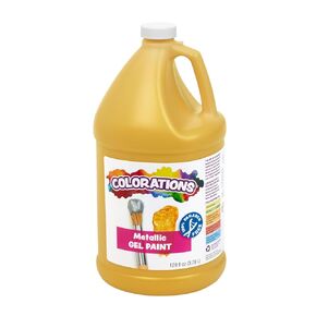 ألوان MgCapgo Metallic Paint Paint Gal - Gold