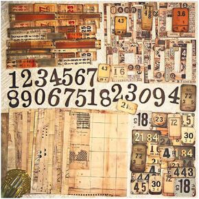 Vilikya 90pcs Film Scrapbook Stickers Pack for Junk Journal Supplies ، ورق decoupage ذو موضوع الأفلام لمجموعة Scrapbooking ، شريط أليف شريط أفلام وبطاقات إطار للصور لصالح Journaling Bullet Journaling in Kuwait