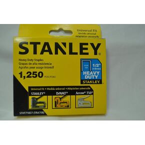 STAPLES, HD, 1/2 IN, 1250 PC, PAPER