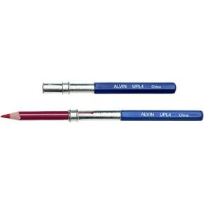 Alvin UPL4 Universal Pencil Lengthener in Blue Enamel Barrel, Fits Most Standard Wood Pencils, Simply Insert the Pen and Extend its Life with This Must-have Tool, Blister-carded