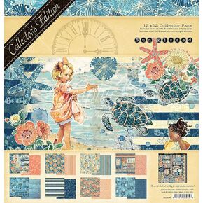 GRAPHIC 45 Sun Kissed Collector's Edition Pack 12"X12"