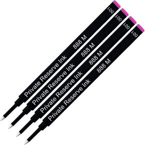 4 حزمة - حبر احتياطي خاص شميدت 888 Rollerball Elcl