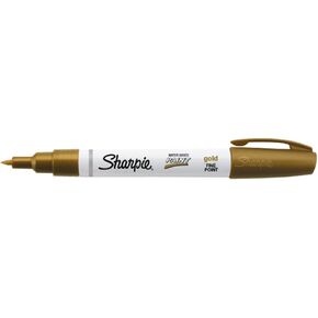 Sanford Sharpie Poster-Paint Markers Gold Fine (35587)