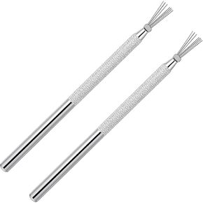 2PCS Pottery Needle Tool Tool Clay Needle Tools Wire Feather Mode Tool Detail Tovement Tovement Tower