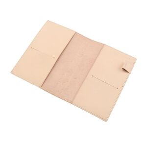 MAGICLULU A6 Notebooks Leather Notebook Cover Leather Notepad Cover A6 Leather Cover Travel Diary Cover Leather Notebook Holder Leather Planner Cover Leather Journals Periodicals Vintage
