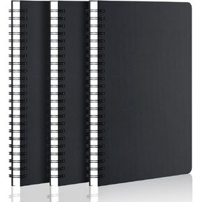 حكمت كلية EUSOAR College Notebook ، 6 حزم A4 11 "× 8.5" دفاتر اليومية المبطنة ، 120 صفحة/ 60 حلقة كمبيوتر محمول للنساء للنساء.