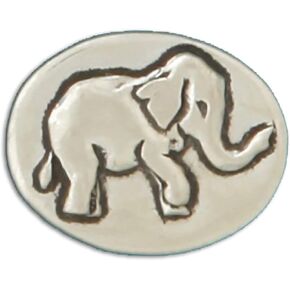 Basic Spirit Pocket Token Coin - Elephant/Lucky - Handcrafted Pewter, Love Gift for Men and Women, Coin Collecting