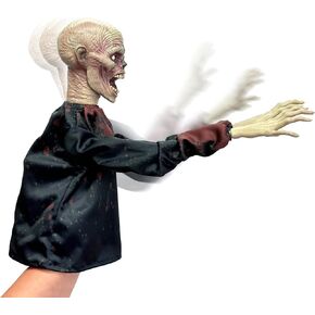 Horror Reachers Zombie 13-Inch Boxing Puppet Toy | Classic Horror Monster Collectible