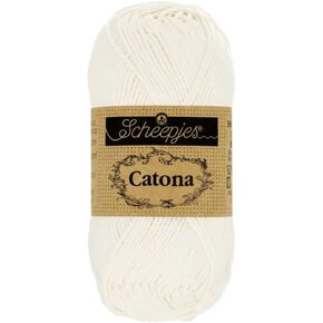 Scheepjes Yarn Catona 50 Gram (105 - Wridal White)