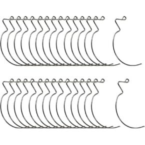 30pcs Super Hooks for Drywall - Heavy Duty Stainless Steel Wall Hooks for Hanging Picture, Photo, Art, Mirror, Shelf