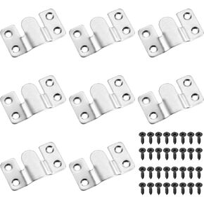 4 Pairs Flush Mount Bracket Interlocking Headboard Wall Mounting Brackets Heavy Duty Photo Frame Hook 56X30mm Sectional Couch Connectors Picture Hanging Mounting Hardware for Hanging Bracket Furniture