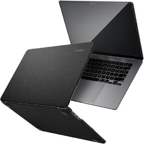 Spigen MacBook Air 13" Urban Fit Black & MacBook Air 13.6" M2 Glas.tRSlim(1P)
