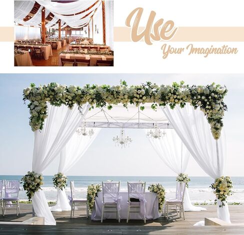 10 Yard Dusty Blue Gauze Cheesecloth Craft Fabric for DIY Wedding Arch Draping, Ceiling Drape, Table Runner, Curtain, Cloth Napkin, Craft Gauze Fabric for Background Party Banquet Wedding Decor in Kuwait