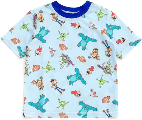 ديزني بيكسار D100 Toy Story Monsters Inc. ميكي ماوس باز لايت يير للحماية من الطفح الجلدي وملابس السباحة للرضع والأطفال الصغار in Kuwait