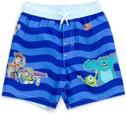 ديزني بيكسار D100 Toy Story Monsters Inc. ميكي ماوس باز لايت يير للحماية من الطفح الجلدي وملابس السباحة للرضع والأطفال الصغار in Kuwait
