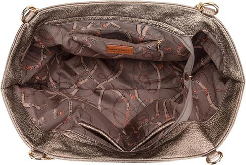 Montana West Hobo Bags for Women Top-handle Tote Bag with Chain Handle and Rivets Decoration in Kuwait