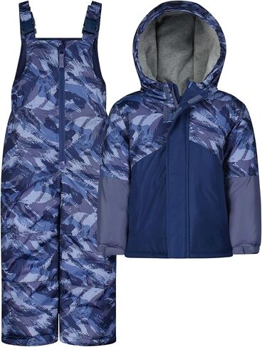 سترة تزلج للأولاد من OshKosh B'Gosh ومجموعة بدلة Snowbib Snowsuit in Kuwait