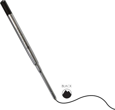 Monteverde Ballpoint Refill لتناسب أقلام Proper Point ، نقطة متوسطة ، لفة ناعمة ، أسود ، 2 لكل عبوة (S132BK) in Kuwait