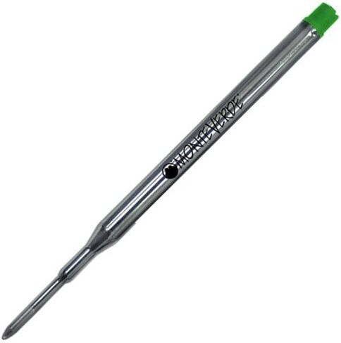 Monteverde Ballpoint Refill to Fit Sheaffer Ballpoint Pens, Medium Point, Soft Roll, Black, 2 per Pack (S132BK) in Saudi Arabia