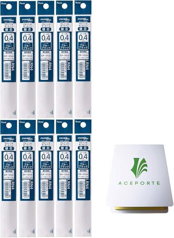 Energel Ink 10 عبوات ، مجموعة قيمة الملاحظات اللزجة (الأزرق ، 0.5 مم) in Kuwait