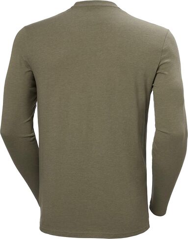 Helly-Hansen Men's Standard Nord Graphic Longsleeve T-Shirt, 983 Ebony in Saudi Arabia