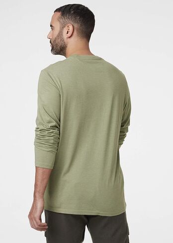 Helly-Hansen Men's Standard Nord Graphic Longsleeve T-Shirt, 983 Ebony in Saudi Arabia