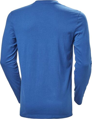 Helly-Hansen Men's Standard Nord Graphic Longsleeve T-Shirt, 983 Ebony in Saudi Arabia