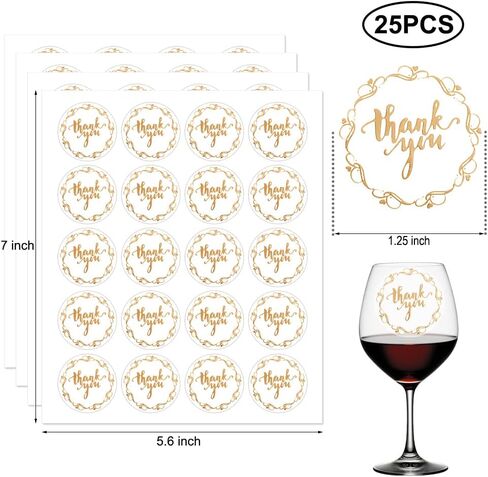30 Sheet Decorative Gold Circle Envelope Seals - Self-Adhesive Universal Sealing Stickers for Gift Boxes and Labels in Saudi Arabia