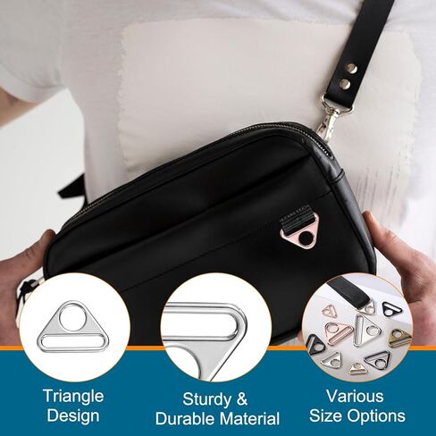 uxcell مثلث الابواب الاكتتاب المثلث حلقات حلقات د in Kuwait