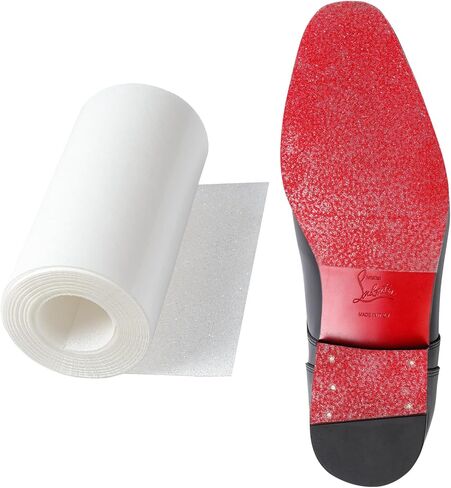 واقي نعل شفاف 99 سم ​​للأحذية ذات الكعب العالي، واقي نعل حذاء مضاد للانزلاق، واقي نعل لوبوتان شفاف للكعب السفلي الأحمر والأحذية الرياضية (5 بوصات * 39 بوصة) in Kuwait