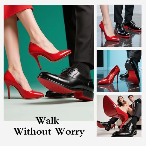 واقي نعل شفاف 99 سم ​​للأحذية ذات الكعب العالي، واقي نعل حذاء مضاد للانزلاق، واقي نعل لوبوتان شفاف للكعب السفلي الأحمر والأحذية الرياضية (5 بوصات * 39 بوصة) in Kuwait