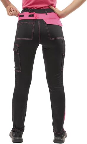 strongAnt Women's Work Pants Fully Stretch Work Pants with Knee Pad Pockets in Saudi Arabia