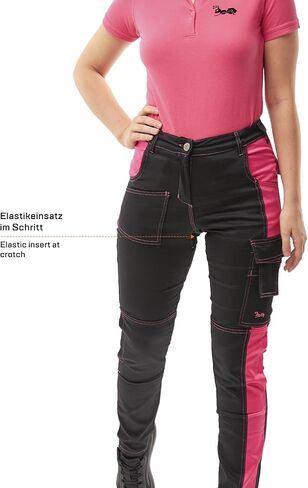 strongAnt Women's Work Pants Fully Stretch Work Pants with Knee Pad Pockets in Saudi Arabia