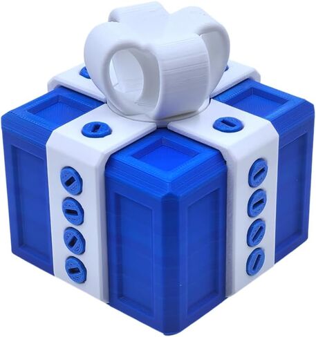 3.14" Width Annoying Gift Box, Prank Screw Box, 3D Printed, Hilarious Money Card Container, Set of 3 in Saudi Arabia