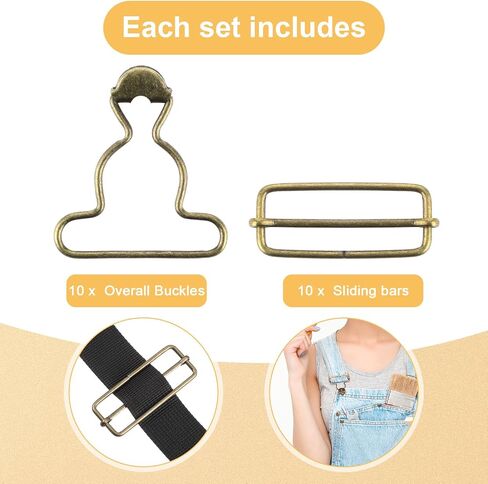 lusofie 10 أزواج الأبواق الإجمالية استبدال 2 بوصة داخل استبدال المشبك العام مع شريط انزلاق مشبك المستطيل in Saudi Arabia