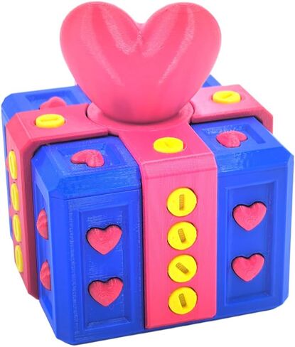 3.14" Width Annoying Gift Box, Prank Screw Box, 3D Printed, Hilarious Money Card Container, Set of 3 in Saudi Arabia