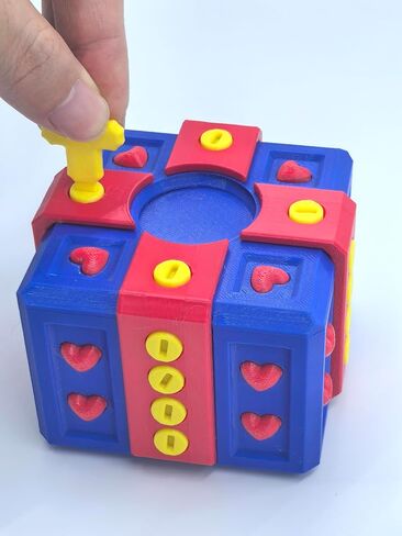 3.14" Width Annoying Gift Box, Prank Screw Box, 3D Printed, Hilarious Money Card Container, Set of 3 in Saudi Arabia