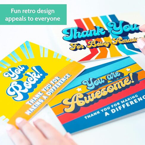 24 Appreciation Cards with Envelopes - Team Gifts, Teacher Gifts Bulk, Volunteer and Employee Appreciation Cards, Boxed Gratitude Cards Set for Nurse Appreciation Week and Staff Appreciation Day in Kuwait