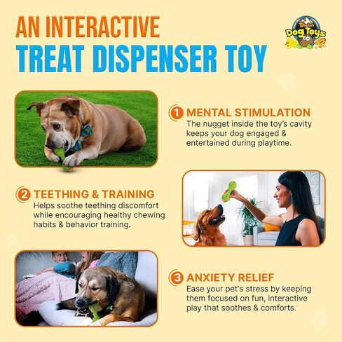 Tibetan Dog Chew Nuggets Refill Pack for Yak Cheese Puff & Chew Toy | 20 All-Natural, Easy-to-Digest Yak Cheese Nuggets | Must Microwave to Puff | Supports Gut Health & Teeth Cleaning in Saudi Arabia