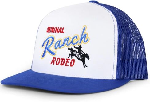 WHISKEY BENT HAT CO. Original Ranch Rodeo Adjustable Meshback Trucker Snapback Hats in Saudi Arabia